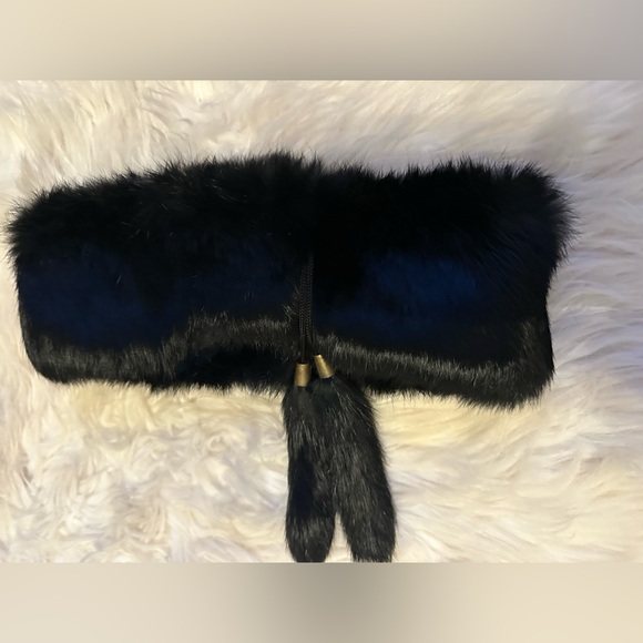 Real Rabbit Fur Headband - Picture 1 of 6